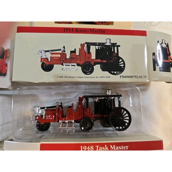 6 Reader's Digest Diecast model VTG Firefighter Fire Trucks 1999 2000 2001 - Picture 7 of 8